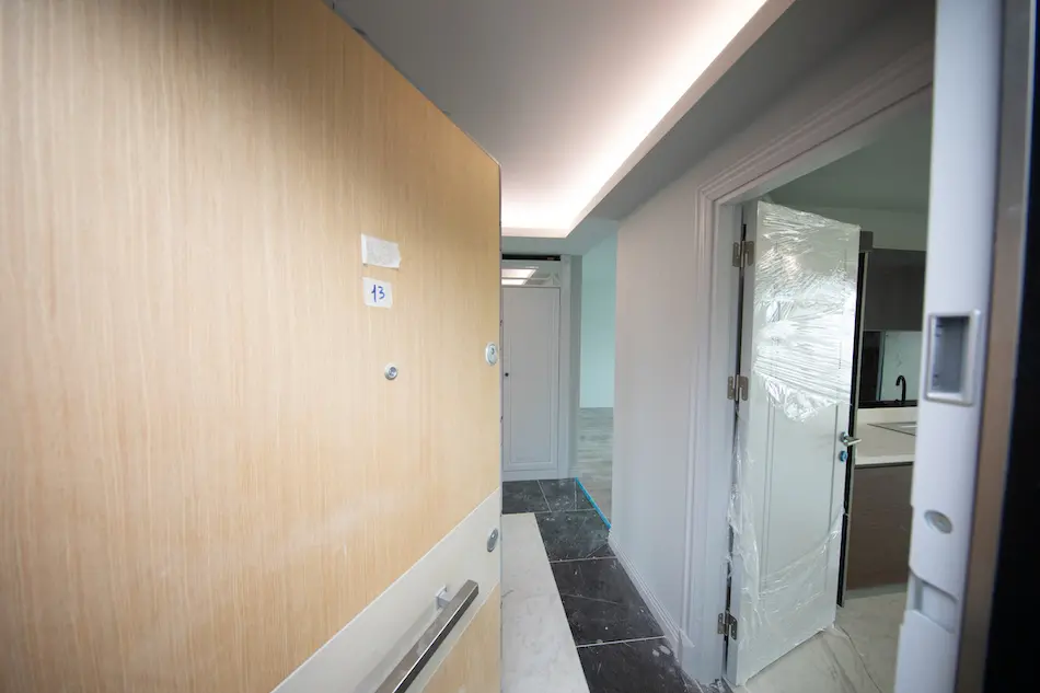 Flat entrance